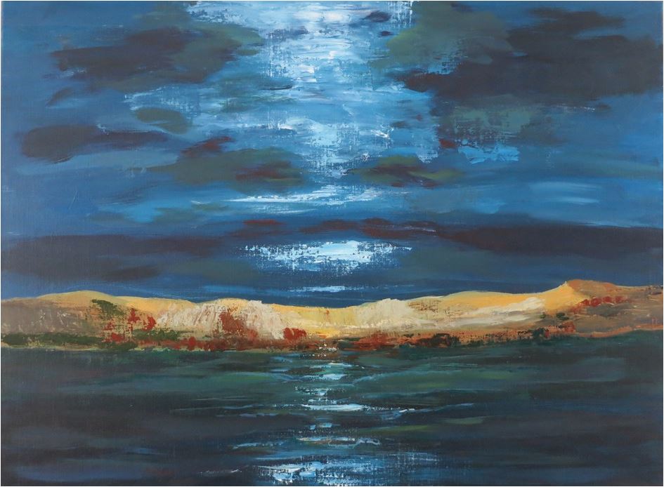 Ölgemälde Am Meer II